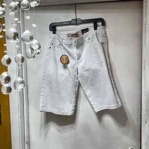 New white shorts